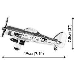COBI: Set da costruzione Focke-Wulf FW 190 F-8 della Seconda Guerra Mondiale (5871) immagine 4