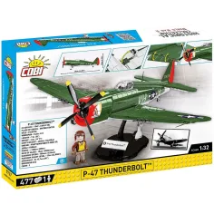 COBI: Set da costruzione WW II P-47 Thunderbolt (5737) immagine 6