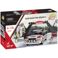 COBI: Set da costruzione auto Audi Quattro Group 4 (24666) immagine 1