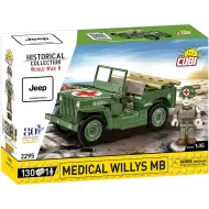 COBI: Set di costruzione veicolo medico Willys MB (2295)