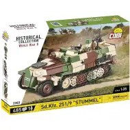 COBI: Veicolo blindato Sd.Kfz. 251/9 Stummel gioco di costruzione (3096)