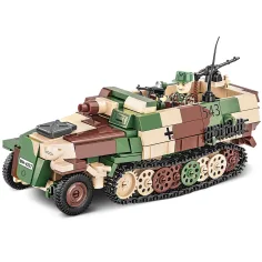 COBI: Veicolo blindato Sd.Kfz. 251/9 Stummel gioco di costruzione (3096) immagine 2