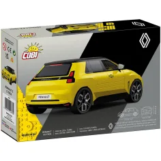 COBI: giocattolo da costruzione dellauto Renault 5 E-Tech gialla (24673) immagine 5