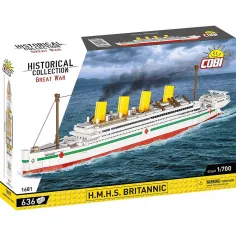 COBI: gioco di costruzione della nave H.M.H.S. Britannic (1681)
