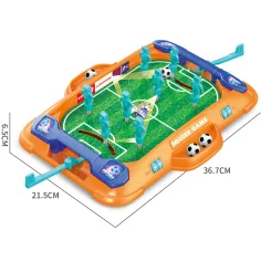 Calcio: Set da gioco di calcio da tavolo a molla 37x21cm immagine 2
