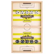 Calcio Sling Puck duello di rigori gioco di abilità in legno - Woodyland