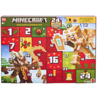 Calendario dellAvvento di Minecraft con 24 sorprese – Mattel