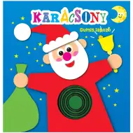 Calendario natalizio con pagine in gomma