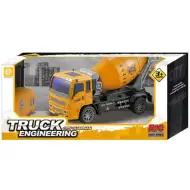Camion betoniera con telecomando RC con luci 1/36
