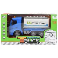 Camion cisterna bianco-blu 17 cm