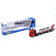 Camion con container metallico