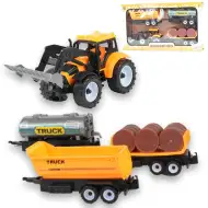 Camion da Ingegneria: Trattore da lavoro con diversi rimorchi 28cm