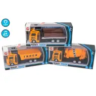 Camion da costruzione in diverse varianti con effetti luminosi e sonori.