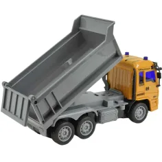 Camion da costruzione telecomandato RC con effetti luminosi 27MHz 20cm in diverse varianti 1 pezzo immagine 3