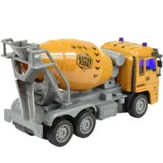 Camion da costruzione telecomandato RC con effetti luminosi 27MHz 20cm in diverse varianti 1 pezzo immagine 5