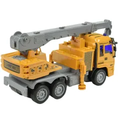 Camion da costruzione telecomandato RC con effetti luminosi 27MHz 20cm in diverse varianti 1 pezzo immagine 7