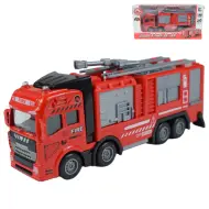 Camion dei pompieri: Camion dei vigili del fuoco in metallo con volano 20 cm