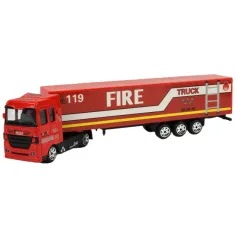 Camion dei pompieri: Set di gioco veicolo dei pompieri con accessori immagine 8