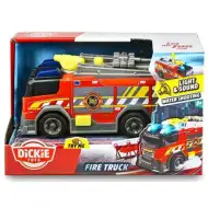 Camion dei pompieri con tubo di irrigazione, luci e suoni 15cm - Dickie Toys