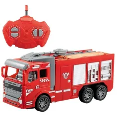 Camion dei pompieri telecomandato RC con luci 1/36 immagine 2