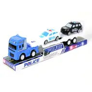 Camion della polizia con 2 macchinine