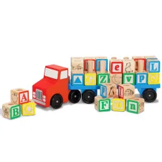 Camion di legno con lettere - Melissa & Doug immagine 3