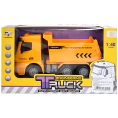 Camioncino ribaltabile giallo 17cm