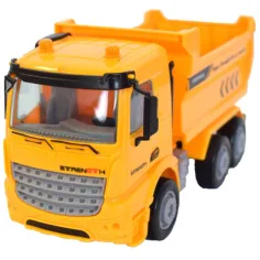 Camioncino ribaltabile giallo 17cm immagine 3