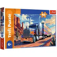 Camion sulla strada puzzle da 160 pezzi - Trefl