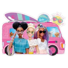 Camper di Barbie Supercolor puzzle 104 pezzi - Clementoni immagine 2