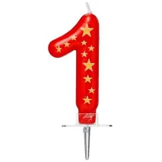 Candela a forma di stella numero 1 immagine 2