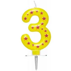 Candela a forma di stella numero 3 immagine 2