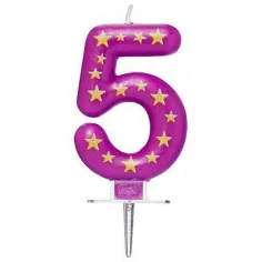 Candela a forma di stella numero 5 immagine 2