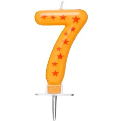 Candela a forma di stella numero 7 immagine 2