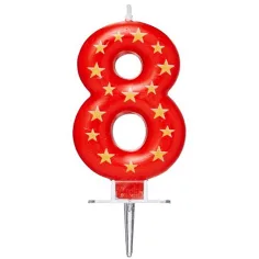 Candela a forma di stella numero 8 immagine 2