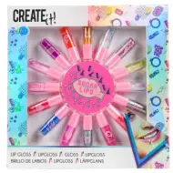 Canenco: Create It! Set di mini lucidalabbra da 16 pezzi