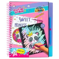 Canenco: Cutie Crew libro da grattare con immagini, 20 pagine