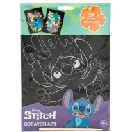 Canenco: Poster da grattare di Stitch, 29x15 cm, set da 2 pezzi