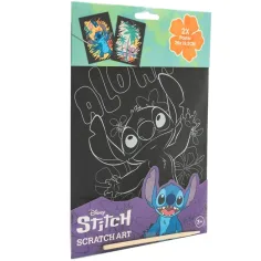 Canenco: Poster da grattare di Stitch, 29x15 cm, set da 2 pezzi immagine 3