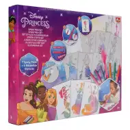 Canenco: Principesse Disney libro da colorare con pennarelli a spruzzo