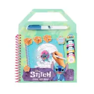 Canenco: Quaderno attività Disney Stitch colorabile con acqua