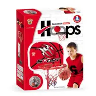 Canestro da basket con supporto e palla, 160 cm