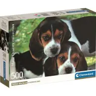 Cani carini HQC puzzle compatto da 500 pezzi - Clementoni