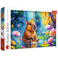 Capibara nellacqua - puzzle da 1000 pezzi - Trefl