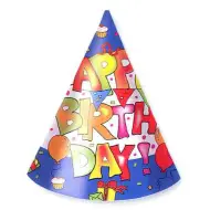 Cappelli da festa di compleanno 6 pezzi