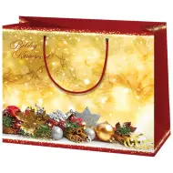 Cardex: "Buon Natale!" borsa regalo media 17x10x23cm