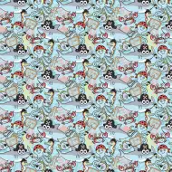 Cardex: Carta da regalo avventura marina con pirati 100x70cm