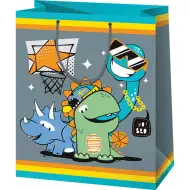 Cardex: Grande borsa regalo con dinosauri 26x13x33cm