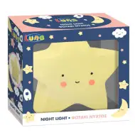 Carina lampada notturna a forma di stella 19 cm