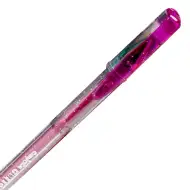 Carioca: Penna gel glitterata color lilla brillante